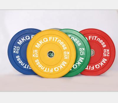 China Weight Forming 2019 Wholesale Customized High Quality Professional Color Rubber Weight Plates Plate Bumper Gym for sale