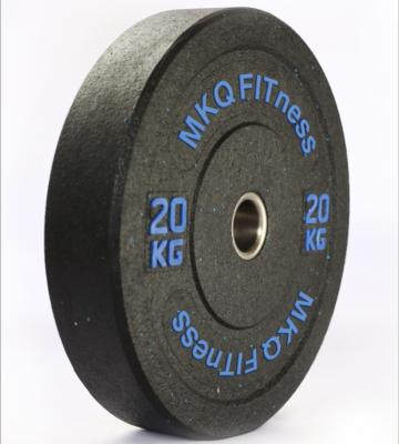 China Durable Gym Equipment Weightlifting Training Bumper Plates Hi Temp for sale