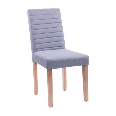 China Strong Modern Simple High Back Fabric Velvet Dining Room Chairs for sale