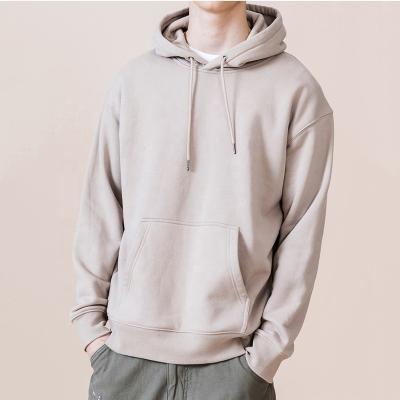 China Winter Heavy Men's Anti-Wrinkle High Quality Bulk Oversized Different Colors Pullover Hoodies 400 Grams for sale