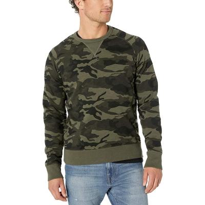 China Wholesale Cheap High Quality Anti-wrinkle Mens Digital Camouflage Sweatshirts Fitted Custom Supplier for sale