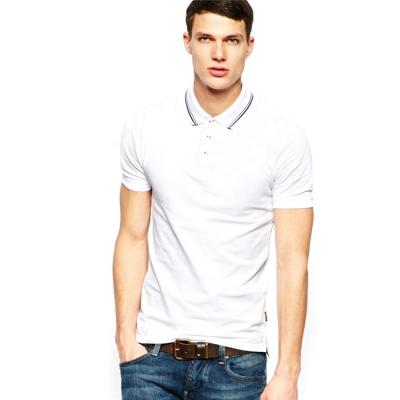 China New Design Compressed Casual T-shirt Men's Polo Shirt 100% Cotton Short Sleeve for sale