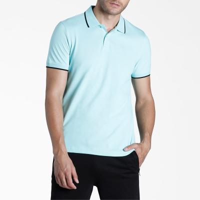 China Anti-pilling Custom 2021 Simple Casual Plus Size Polo Shirt 100% Cotton Men's Plain T-Shirts For Outdoor Wear for sale