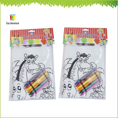 China Handled noncoloring non woven pp bag with pencil for sale