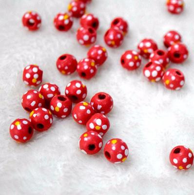 China Make necklace Bulkthermo wooden beads for sale