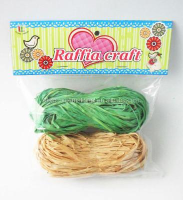 China Eco - Friendly Natural Raffia Yarn Raffia Yarn , Raffia Rope for sale