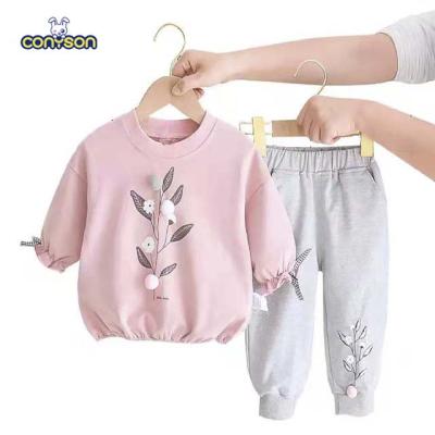 China Wholesale Chinese Style Autumn Winter Baby Girls Clothing Chinese Style Sets Cotton Toddler Girls Clothes Kids Outerwear For Girls Costume Dress for sale