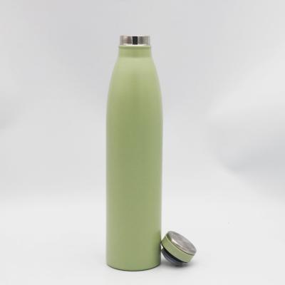 China 750ml Stainless Steel Viable Wholesale Vacuum Flask With Lid Double Wall Water Bottle Sports Custom Milk Bottle for sale