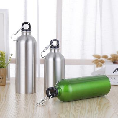 China 2021 Sustainable Hongtai Stainless Steel 750ml Outdoor Single Wall Sports Water Bottle Custom Travel Flask With Lid for sale