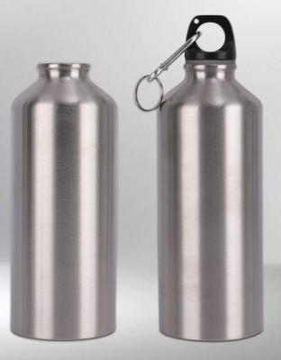 China Sustainable Outdoor Single Wall Stainless Steel 750ml Sports Water Bottle Custom Travel Flask With Lid for sale