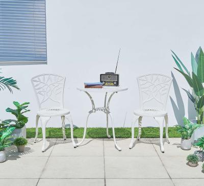 China China Wholesale Modern Cast Aluminum Outdoor Furniture Chair Garden Set for sale