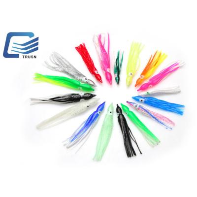 China Luminous PVC octopus lure, lure skirts, baits for sale