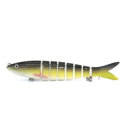 China ABS Plastic Luya 8 Section Fish Saltwater Fish 13.5cm/20g for sale