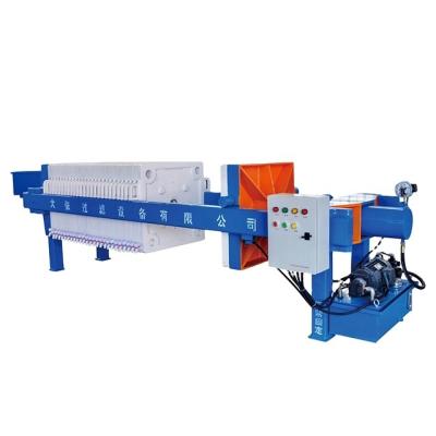 China Factory Professional Mechanical High Efficiency Filter Press Equipment For Food Beverage Oil Milk Industry Machine for sale