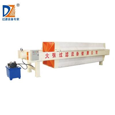 China food & Beverage Plant Industrial Automatic Hydraulic Chamber Filter Press Filtration Equipment Manufacturer for sale