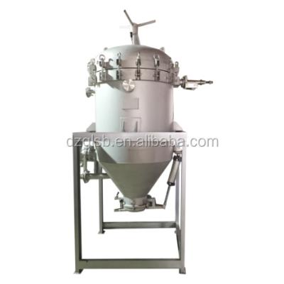 China Stainless Steel Chemical Candle Filter Cake Layer Filtration Filter Fully Closed System for sale