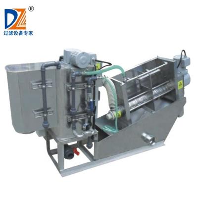 China Petroleum Industry Shanghai Dazhang 24 Hours Automatic Screw Fold Filter Press For Wastewater Treatment for sale