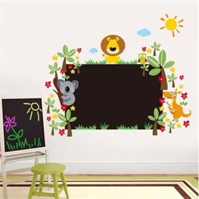 China Colorcasa Recycled Home Wall Decoration Pieces Chalkboard For Kids Writing Stickers (ZY042L) for sale