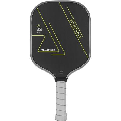 China Advertising Thermoforming 16MM Heavyweight Carbon Fiber Pickleball Paddle Toray-700 Unidirectional Carbon Fiber Polypropylene Honeycomb for sale