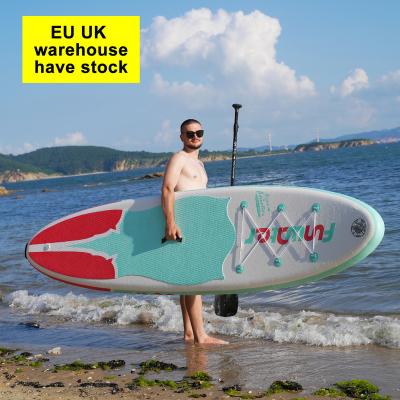 China Dropshipping unisex EU UK warehouse have 11' running soft board surfboard wakesurf board inflatable paddle board watersport for sale