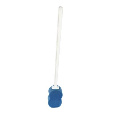 China Long Handle Washer And Scrubber For Bath And Light Shower / Elderly Bath Sponge With Long Handle for sale