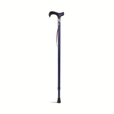 China Rubber Folding, Lightweight Adjustable Aluminum Compensating Walking Cane - Folding Walking Stick with Ergonomic Derby Handle - Ideal D for sale