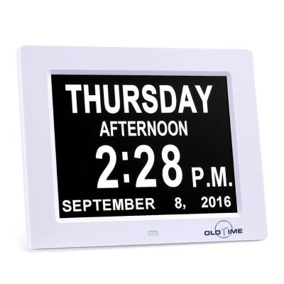 China 2021Top Ten Health Care Medicine Reminder Clock Hurrahs Memory Loss Digital Ultra-Large Calendar Day Clock for sale