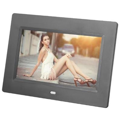 China 7 Inch Digital Photo Frame Clock Wedding Keepsake Gift With Picture Music Video Shooting for sale