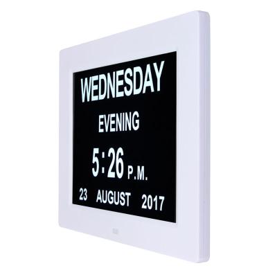 China Calendars Master Best Autism Remding Clock 5 8 Inch High Definition LCD Display Dementia Clock for sale