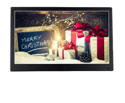 China Gift Moldura digital full hd 10 inch remote control digital picture frame with video free download for sale