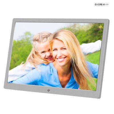 China Full HD 15 Inch Advertising Machine Appearance Product Mix Video Gift Picture Frame for sale