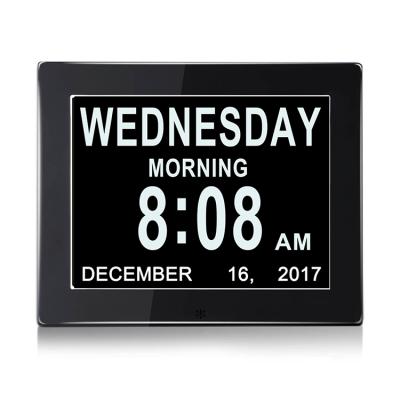 China Best Gift Birthday Elder Gift 5 Diary Alarms 3 Medicine Reminder Grandfrather Clock Memory Loss Ultra-Large Digital Calendar for sale