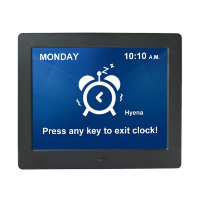 China Wifi factory OEM 8 inch day date digital clock multifunction clock with alarm, medicine remind &calendar for sale