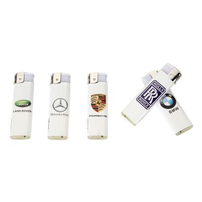 China Refillable Flexible White Gas Lighter Flame Lighter Lighter for sale