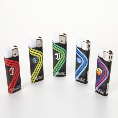 China Refillable Single Plastic Lighter Gas Kitchen Lighter Lighter for sale