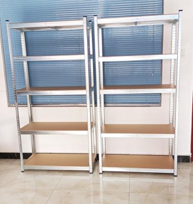 China Heavy Duty Corrosion Protection 5 Tier Adjustable Metal Shelving Unit Galvanized Storage Boltless Shelving Rack 180*90*40CM 875KG for sale