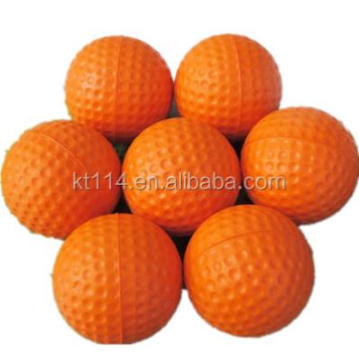 China Kid Indoor Golf Ball Lightweight Foam Soft Practice Golf Ball For Indoor Golf for sale