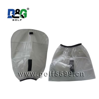 China Outdoor Waterproof PVC Golf Cart Bag Trolley Rain Cover Cap Dustproof Case for sale