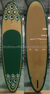 China Core + EPS Fiberglass + Glue Durable High Quality Rental Bamboo SUP / Bamboo Rack Up Pallet Board for sale