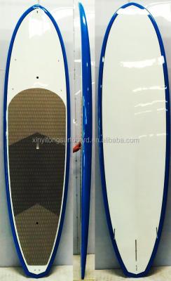 China EPS core + fiberglass + epoxy plastic/polycarbonate SUP paddleboard with cheap price for 2017 for sale