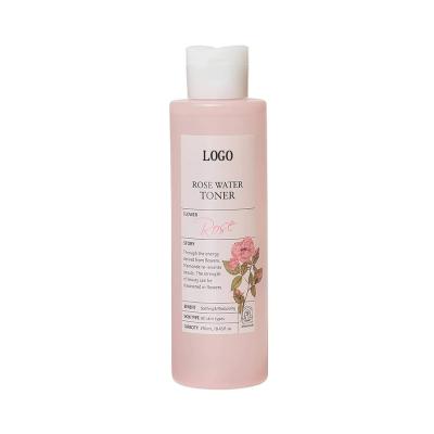 China Private Label Rose Water Spray For Face Face Mist Combination Organic Alcohol Free Hydration Dry Oily Skin Toner for sale