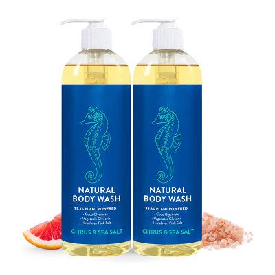 China Moisturizing OEM Cocos Glycinate Citrus Sea Salt Moisturizing Body For Care Natural Body Wash For Men And Women for sale