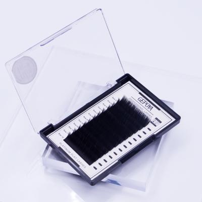 China OEM Natural Soft Flat Eyelash Extension Ellipse Lashes Different for sale