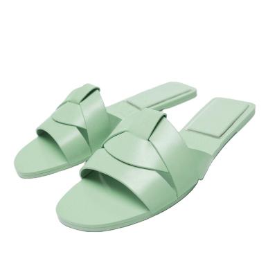 China Fashion Trend Ladies Sandals Flats Shoes Women's Shoes In 2021 Stylish And Sexy Custom Summer Spring Lightweight PVC Anti Logo Outdoor Gua for sale