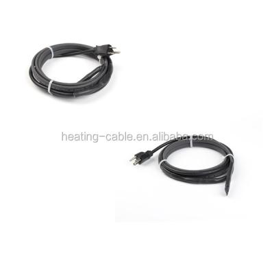 China Pipe Pre-terminated anti-freeze electric heating cable for roofs and gutters and downspouts for sale