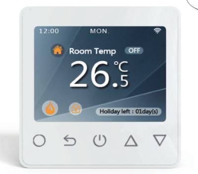 China HVAC System Project Underfloor Heating System New Wifi Smart Electric Thermostat And Touch Panel for sale