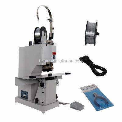 China Single Head Desktop Wire Quilting Machine Book Yarn Saddle Stapler WS601 0.2-6mm for sale