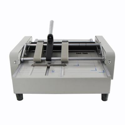 China book making machine paper stapler folding machine book binding stapler machine for office 315*435mm for sale