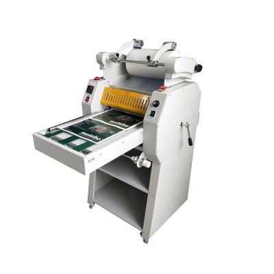 China Hot Cold A3 Roll To Roll Laminating Machine Max 350mm A3 Roll Laminating Machine for sale