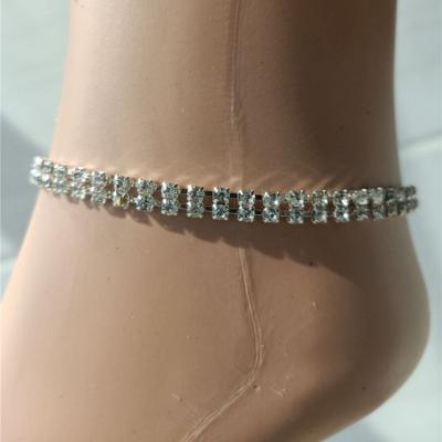 China Top Quality Widely Used Women's Anklets Diamond Anklets Foot Jewelry From Europe and America for sale